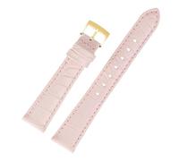 ewgrkba Compatible Avec Les Montres Swarovski 5547642, 5452498 Et 5452501 Green Blue Water Ghost For Femme, Bracelet En Cuir Rouge De Qualité Supérieure, 17 Mm, Rose Et Rapide(Pink gold)