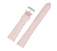 ewgrkba Compatible Avec Les Montres Swarovski 5547642, 5452498 Et 5452501 Green Blue Water Ghost For Femme, Bracelet En Cuir Rouge De Qualité Supérieure, 17 Mm, Rose Et Rapide(Pink silver)