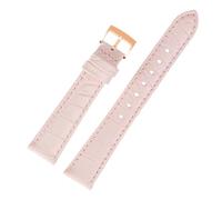 ewgrkba Compatible Avec Les Montres Swarovski 5547642, 5452498 Et 5452501 Green Blue Water Ghost For Femme, Bracelet En Cuir Rouge De Qualité Supérieure, 17 Mm, Rose Et Rapide(Pink rose gold)