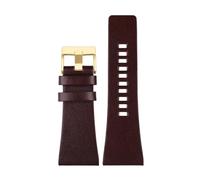 ewgrkba Grand bracelet de montre for homme compatible avec les bracelets en cuir Diesel DZ7396, DZ1206, DZ1399, DZ1405, 22/24/26/28/30/32 mm, accessoires de montre(Brown G,32mm)