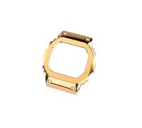 ewgrkba Kit de modification G-Refit GM5600, boîtier en acier inoxydable, bracelet compatible avec Casio GM-5600, bracelet métallique, bracelet de montre for homme G-Shock + outils(Gold case)