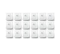 ewgrkba Sacs à poussière compatibles avec Cecotec Conga 2290, 18 pièces, sac filtre à poussière, pièces de rechange, boîte à poussière, accessoires de remplacement
