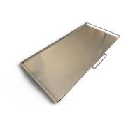 EWH Enders Chicago 3 Plaque de récupération de graisse en acier inoxydable pour barbecue à gaz Enders Chicago 3 Dimensions (L x l x h) : 620 x 300 x 10 mm