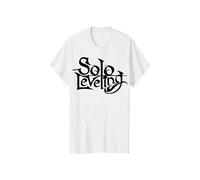 EWH Men's T-Shirt, Anime Solo Leveling Graphic, Loose Fit, Short Sleeved SM01 Material: Organic CottonDetails: PatternedPattern: Solid colorSheer: NoFabric: Medium StretchCollar : Crew NeckType: Regul
