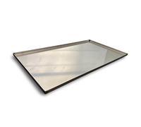 EWH Plaque de récupération de graisse/bac à graisse/égouttoir en acier inoxydable pour barbecue à gaz Napoléon T325 (465 x 355 x 10 mm)