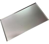 EWH Plaque de récupération de graisse/bac à graisse en acier inoxydable pour barbecue à gaz Tepro 3302 Keansburg 3 (61 x 37 x 1 cm)