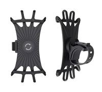 eWheel (EWS003) Support araignée Smartphone pour vélo électrique ou trottinette inclinable à 360° en silicone Extension 60 mm-90 mm