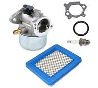 Ewillownm Compatible avec carburateur 799868 avec Joint Filtre à air pour Briggs&Stratton 498170 497586 497314 698444 498254