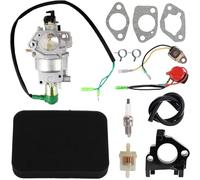 Ewillownm Compatible avec carburateur EB5000X pour Honda EB5000X EM5000SX EB6500 EB6500X EB6500SX EW171 EB3500 EM3500SX EB5000 Powerlift GG5500 GG7000 DeWALT DG4300