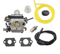 Ewillownm Compatible avec carburateur Husqvarna 122LDX 122C 122LK 22cc Tondeuse à corde de rechange 574386701 581734301