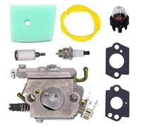 Ewillownm Compatible avec carburateur pour tondeuse Zama C1Q-EL24 Husqvarna 123 223 323 325 326 327 remplace 503283401