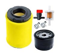 Ewillownm Compatible avec Filtre à air 796031 Briggs et Stratton 591334 492932 696854 John Deere D100 D110 D125 D130 Husqvarna YTH22V46