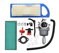 Ewillownm Compatible avec Le carburateur 791858 Briggs & Stratton 792358 791858 794572 799727 698620 793224 697190 697141 Craftsman Tondeuse à Gazon avec Filtre à air et à Carburant