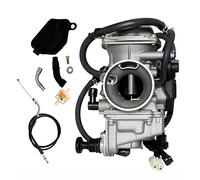 Ewillownm Compatible avec le carburateur et le câble d'accélérateur de remplacement pour Honda Foreman 450 TRX 450 TRX450ES TRX450FE TRX450FM TRX450S TRX 400 TRX 400FW ATV Carburetor Rancher