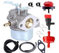 Ewillownm Compatible avec le carburateur HMSK80 pour Tecumseh 640349 ST824 640052 ST1032 LH318SA 924082 Ariens ST624 Convient pour les machines de jardin 31AE640F000 31AE665E118 Souffleuse à neige
