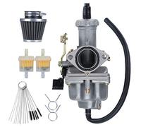 Ewillownm Compatible avec Le carburateur Pz27 pour 4 Temps CG 125cc 150cc 200cc 250cc ATV Go Kart Dirt Bike