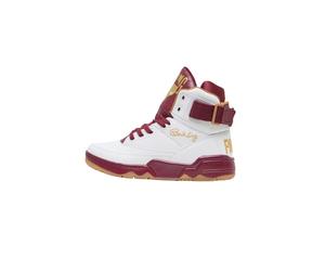 Ewing Baskets hautes '33 Hi x Pimp C' or / bourgogne / blanc, Taille 44