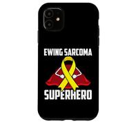 Ewing Sarcome Superhero Survivor Warrior Chemo Fighter Coque pour iPhone 11