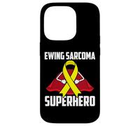 Ewing Sarcome Superhero Survivor Warrior Chemo Fighter Coque pour iPhone 14 Pro