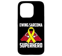 Ewing Sarcome Superhero Survivor Warrior Chemo Fighter Coque pour iPhone 15 Pro