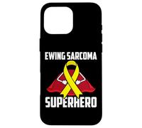 Ewing Sarcome Superhero Survivor Warrior Chemo Fighter Coque pour iPhone 16 Pro Max