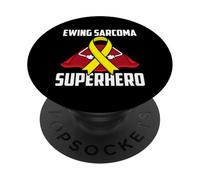 Ewing Sarcome Superhero Survivor Warrior Chemo Fighter PopSockets PopGrip Adhésif