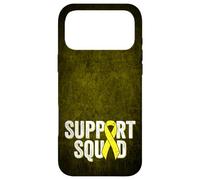 Ewing's Sarcome Support Squad Ruban de Sensibilisation Jaune Coque pour iPhone 17 Pro Max
