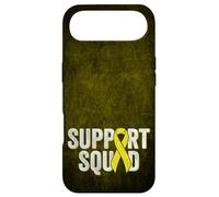 Ewing's Sarcome Support Squad Ruban de Sensibilisation Jaune Coque pour iPhone Air