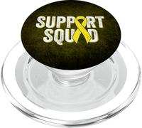 Ewing's Sarcome Support Squad Ruban de Sensibilisation Jaune PopSockets PopGrip pour MagSafe