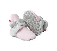 Ewleguzka Chaussons d'hiver chauds pour bébé - Semelle souple antidérapante pour bébé garçon et fille, rouge pastèque, 20 EU