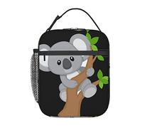 EWMAR Hugging Tree Koala Imprimer Tissu Oxford Portable Portable Isotherme Lunch Box Transporter la nourriture dans les bureaux scolaires Sac à déjeuner