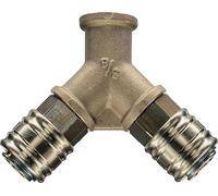 ewo Distributeur en Y DN 7,2 Raccord G 3/8 femelle laiton 10mm - 128004