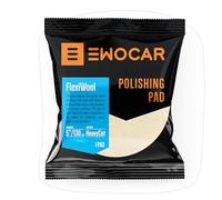 Ewocar FlexiWool 140/125 Tampon de polissage - Flexible & efficace pour surfaces concaves - Optimisé pour le découpage avec Heavy Cut & Heavy Cut+ - Adaptation et performance de ponçage améliorées