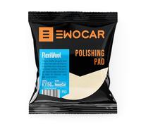 Ewocar FlexiWool 165/150 Tampon de polissage - Flexible & efficace pour surfaces concaves - Optimisé pour le découpage avec Heavy Cut & Heavy Cut+ - Adaptation et performance de ponçage améliorées