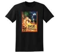 Ewoks The Battle for Endor T Shirt bluray DVD Cover Tee Black XXL