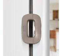 Ewolee Verrou de Sécurité pour Enfants, Serrure de Porte du Réfrigérateur, pour Bébés et Enfants Verrou de Congélateur Verrou pour Armoires de Cuisine, Tiroirs, Réfrigérateur, Congélateur (Gris)