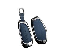 EWQPHLS Coque de clé de Voiture Compatible avec HAVAL Hover XY H6 Dargo M6 H9 H6S F7 F7X Jolion X Dog H2 H3 H5 H7 H8 M4 F7H H2S Coque en Alliage(B-Blue-1)