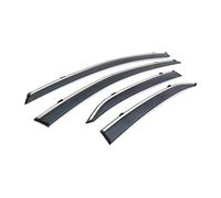 EWQPHLS Déflecteur de Porte et fenêtre, Pare-Pluie, Compatible avec Toyota Camry 2018, 2019, 2021, 2022, 2023(A2018-2023)
