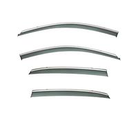 EWQPHLS Déflecteurs de Vent et de Pluie for Audi A4 Break MK5 B9 2016-2024(Without Bright Bar)