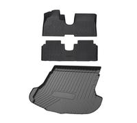 EWQPHLS Tapis de Sol de Voiture compatibles avec CRV 2007-2011, Ensemble Complet de Tapis de Coffre, Garnitures adaptées(All Mat)
