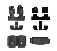 EWQPHLS Tapis de Sol de Voiture compatibles avec Lynk & Co 09 Em-p 2022 2023 2024 2025 2026 6 Places EMP, Coussinets Anti-salissures, Tapis de Pied LHD, Conduite à Gauche(11pcs Full Sets)