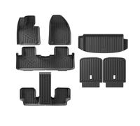 EWQPHLS Tapis de Sol de Voiture compatibles avec Lynk & Co 09 Em-p 2022 2023 2024 2025 2026 6 Places EMP, Coussinets Anti-salissures, Tapis de Pied LHD, Conduite à Gauche(7pcs Sets)