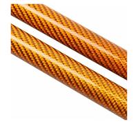 EWQPHLS Tiges de support de capot compatibles avec Jeep Compass 2017 2018 2019 2020 2021 2022 2023 2024 2025, modification du capot avant, amortisseur de levage(Orange Carbon Fiber)
