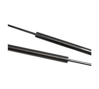 EWQPHLS Tiges de support de capot compatibles avec Nissan Qashqai J10 Dualis 2006-2013, kit d'amortisseurs à ressorts et amortisseurs(Black carbon fiber)