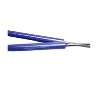 EWQPHLS Tiges de support de capot compatibles avec Suzuki Grand Vitara et Mazda Proceed Levante (1998-2005): 2 amortisseurs de levage de capot avant modifiés(Blue carbon fiber)