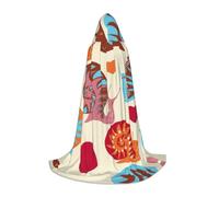 EWQrtyy Cape à capuche avec imprimé escargot mignon pour adolescents, cape à capuche d'Halloween pour adolescents
