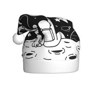 EWQrtyy Chapeaux de Noël unisexes pour adultes, femmes, hommes, spectacles sur scène, joie, vacances