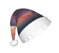 EWQrtyy Japon Mount Fuji Paysage 2 Impression Communauté Rassemblements Chapeaux de Noël pour Adultes Femmes Hommes Scène Performances Vacances Joie