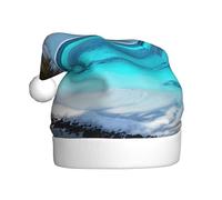 EWQrtyy Tahiti Beach Impression Communauté Rassemblements Chapeaux de Noël pour Adultes Femmes Hommes Scène Performances Vacances Joie