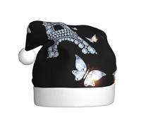 EWQrtyy Tour Eiffel 6 Impression Communauté Rassemblements Chapeaux de Noël pour Adultes Femmes Hommes Scène Performances Vacances Joie